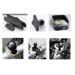 Kawasaki Sw Motech üniversal navigasyon braketi Kawasaki Sw Motech üniversal navigasyon braketi