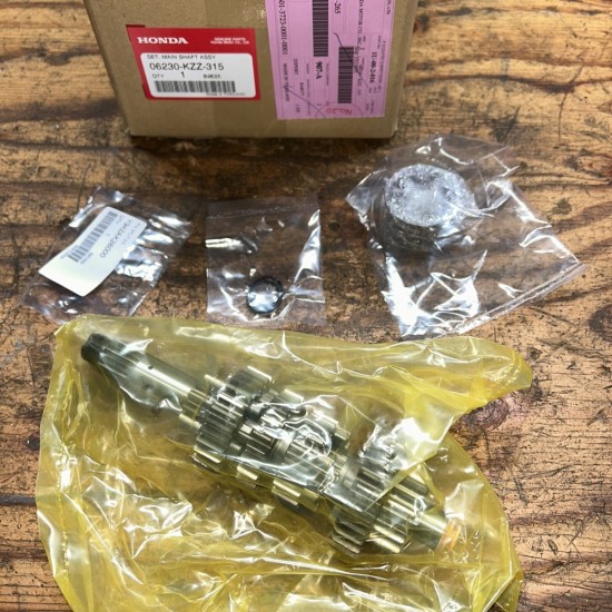 Honda crf 250l şanzıman grubu alt küçük dişli grubu SET,MAIN SHAFT AS