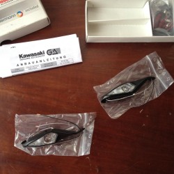 2008-2010 Kawasaki ZX-10 ön sinyal takımı orijinal 