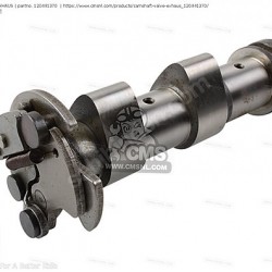 kawasaki klr 650 eksantrik mili egsoz tarafı sıfır orıjınal