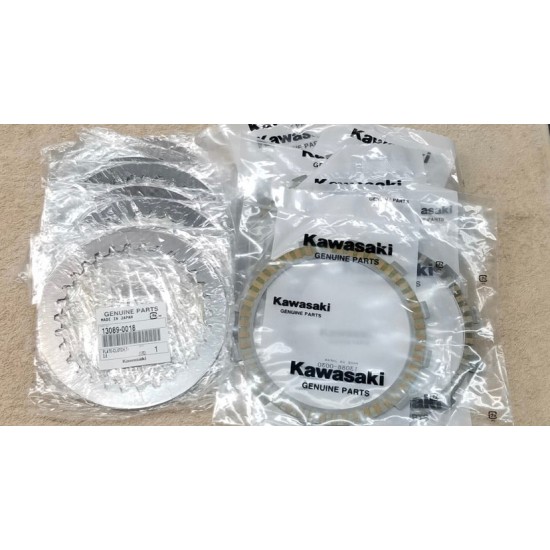 kawasaki gtr 1400 debriyaj balatası ve sacları set halınde orıjınal