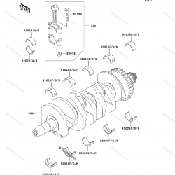 95-97 Kawasaki zx6r biyel kolu zx6 r biyel kolu sıfır