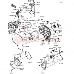 kawasaki ninja h2 debriyaj iç kapak ön taraf ninja h2 sx debriyaj iç kapak