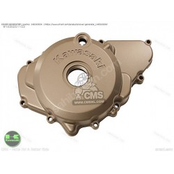 kawasaki kle 500 statör kapağı kle 500 alternatör kapağı 