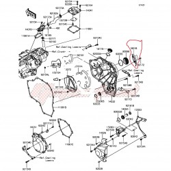 kawasaki ninja h2 debriyaj kapak dış koruma ninja h2 sx h2 ze 