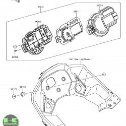 15-18 kawasaki versys 1000 gösterge camı versys 1000 kilometre c