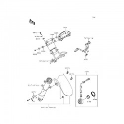 Kawasaki z 250 sl Kilometre Saati ABS Model