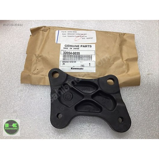 07-08 kawasaki zx6 sağ yolcu basak braketi tutucusu sıfır orıjınal