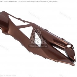 Kawasaki j 300 sağ üst marşbiyel hava motor koruma kapağı Brown sağüst kapak  36001-y004-959