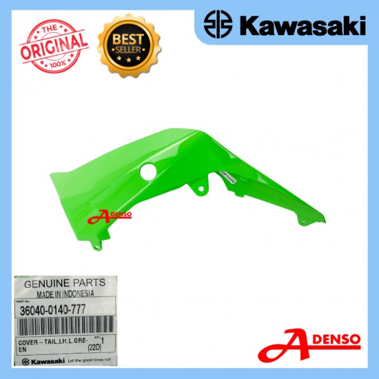 kawasaki ninja 250 sl sol kuyruk grenajı yeşıl renk kawasaki ninja 250 sl sol kuyruk grenajı yeşıl renk