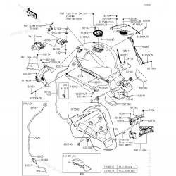 kawasaki ninja h2 depo altı yalıtımı ninja h2r depo alt süngeri 