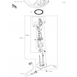 14-22 kawasaki z 1000 benzin pompası z1000 benzin pompası komple