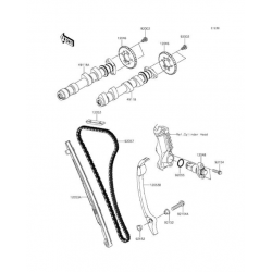 Kawasaki Vulcan s Versys 650 Eksantrik Mili Egzoz Tarafı Orijinal Kawasaki Vulcan s Versys 650 Eksantrik Mili Egzoz Tarafı Orijinal