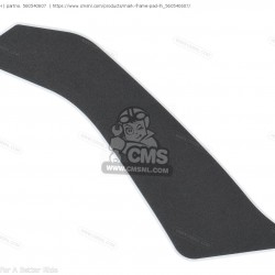 Kawasaki Z 1000 SX / Z 1000 Sol Şase Koruma Kauçuğu