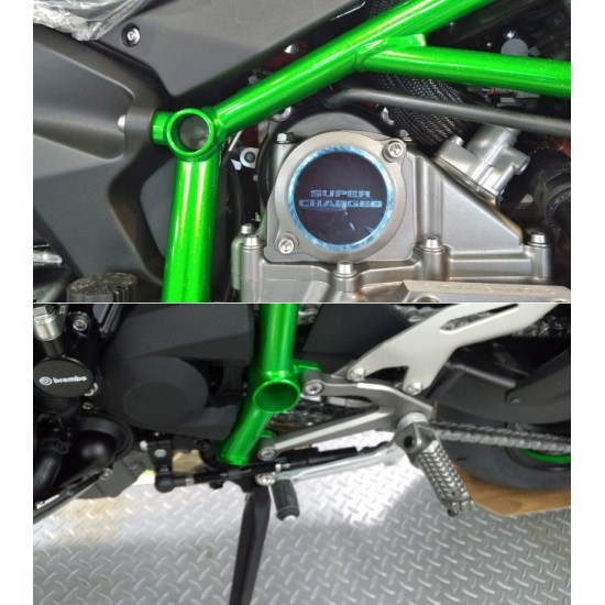 kawasaki ninja h2 super charged amblem ninja h2 super charged logo