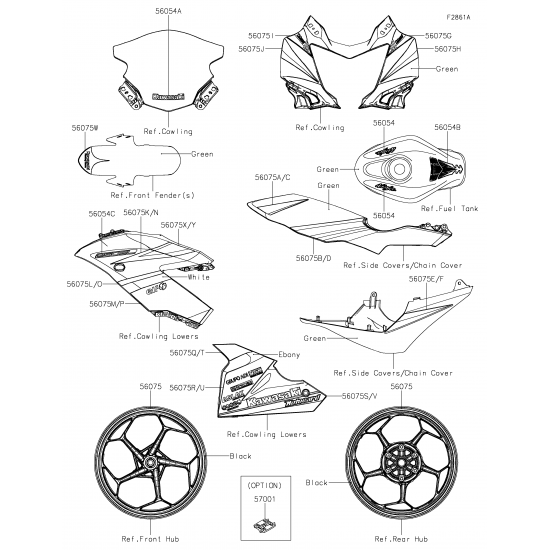 15-16 Kawasaki Ninja 250 SL Depo Tank Pedi