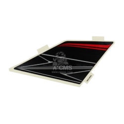 Kawasaki Z 800 Sol Grenaj Stıckerı Kırmızı Siyah Kuşak için Kawasaki Z 800 Sol Grenaj Stıckerı Kırmızı Siyah Kuşak için