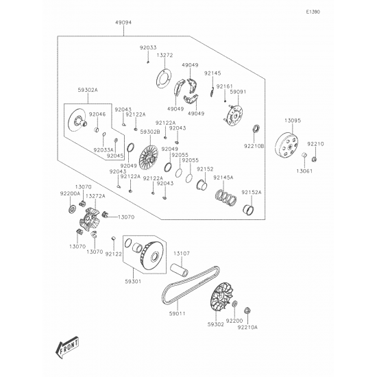 kawasaki j 300 ön debriyaj pervanesi j 300 ön varyatör pervanesi kawasaki j 300 ön debriyaj pervanesi j 300 ön varyatör pervanesi