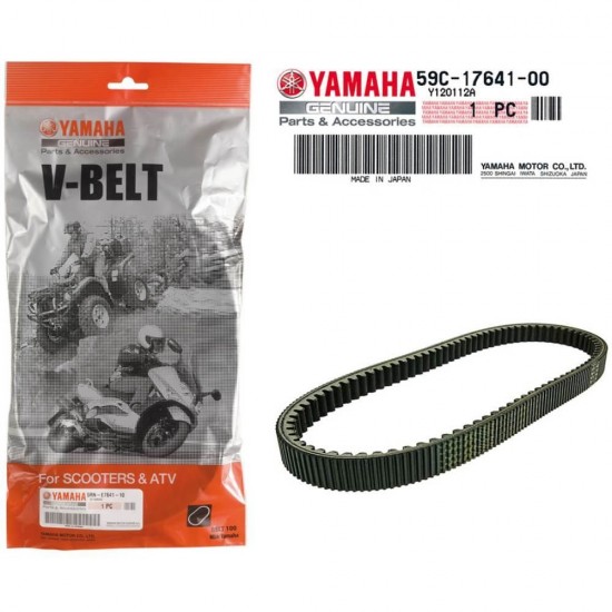 12-16 Yamaha Tmax 530 Kayış iç Xp 500A iç Aktarma Kayışı Orijinal 12-16 Yamaha Tmax 530 Kayış iç Xp 500A iç Aktarma Kayışı Orijinal