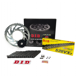 kawasaki ninja 400 zincir dişli set did marka vx3 serisi z 400 zincir dişli seti did marka