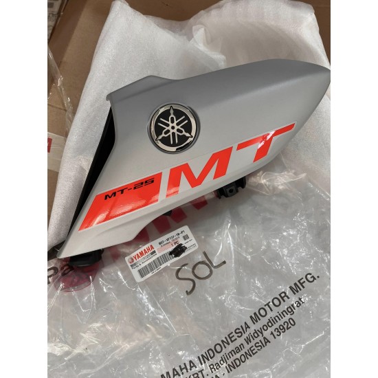 20-22 yamaha mt 25 sol grenaj gri renk mt 25 sol hava kanalı orııjınal 20-22 yamaha mt 25 sol grenaj gri renk mt 25 sol hava kanalı orııjınal