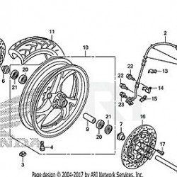Honda Pan European ST 1300 Ön Lastik