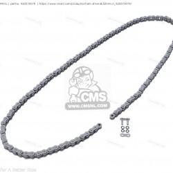 04-07 Kawasaki Z750 520 112 Bakla Teker Zinciri 04-07 Kawasaki Z750 520 112 Bakla Teker Zinciri