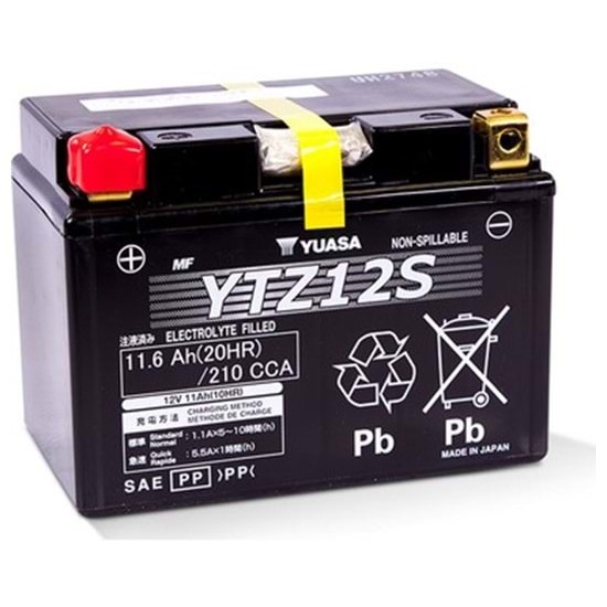yuasa ytz12s honda nc 700 nc 750 yamaha super tenere 1200 zontes 350 intgra serisi