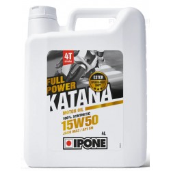 Ipone Full Power Katana 15W50 4T Esterli Motosiklet Yağı 4 litre